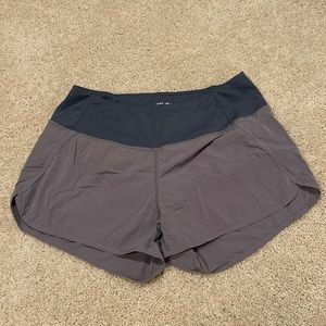 grey women’s athletic shorts